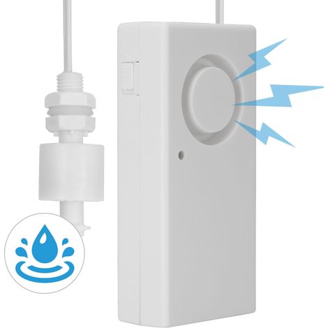 Détecteur de fuites d'eau sans fil 119 dB avec bille flottante pour purificateur d'eau d'aquarium