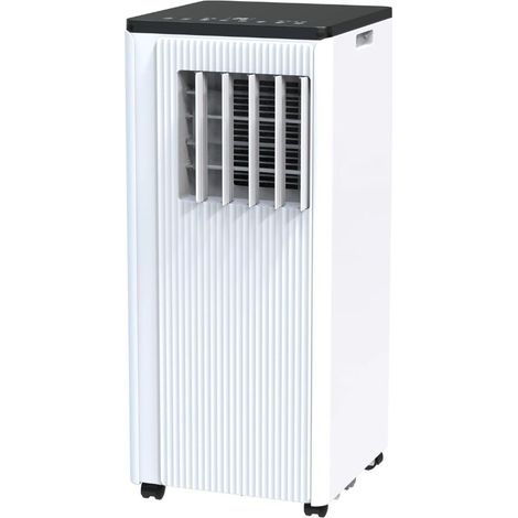 Climatiseur Portable Akai 9000 Btu Classe A Avec Fonction Déshumidificateur Et Télécommande, Couleur Blanche - Acp940k-j