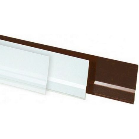 PARAFREDDO FLESSIBILE IN PVC CON FELTRO cm. 100 - Bianco 50.00 pz