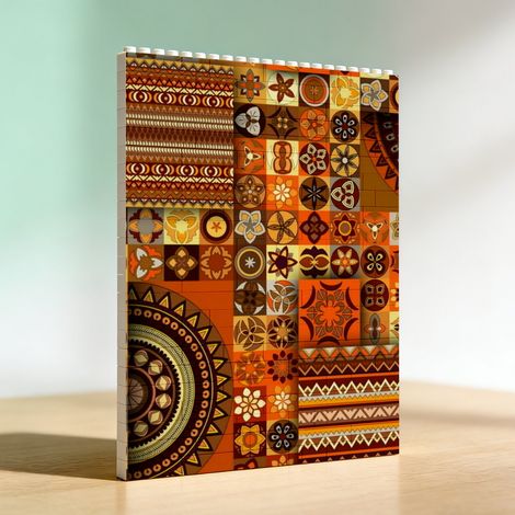 Cadre romantique en blocs pour adultes, cadeau pour anniversaire (1/5)