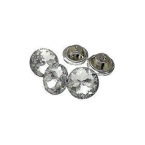 50 boutons ronds en cristal et strass pour ameublement (1/5)