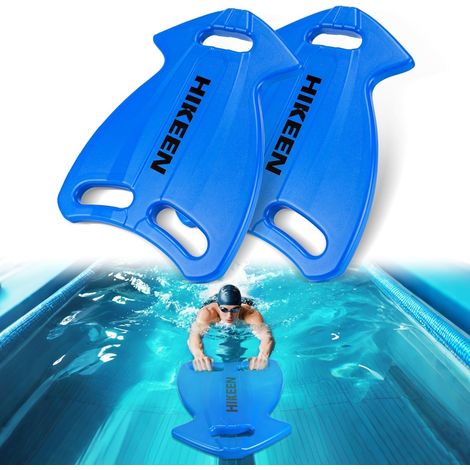 Lot de 2 Planche de Natation Grande Taille Multi-Prises: Accessoires Piscine Planche Piscine Haute Flottabilité pour Adultes, Planche Flotteur en HDPE, Natation Accessoires à nage Eau Libre (1/5)