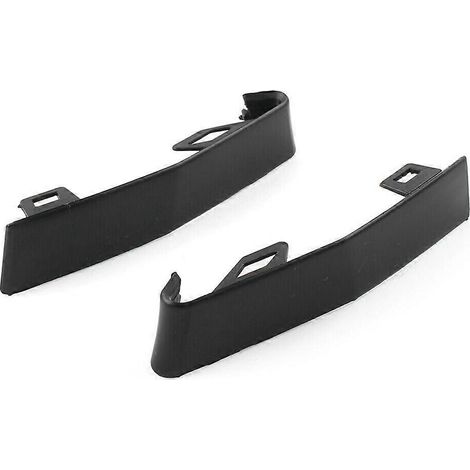 Baguettes de finition latérales pour le pare-chocs avant du Land Rover Range Rover Velar (modèles 2017-2021), compatibles avec les côtés gauche et droit, références : LR105599 LR105598 (1/5)