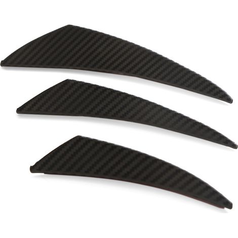 Kits universels de carrosserie de voiture, séparateur d'aileron de pare-chocs avant, becquet de Canard, Type de pâte Valence pour réparation, entretien, décoration (1/5)
