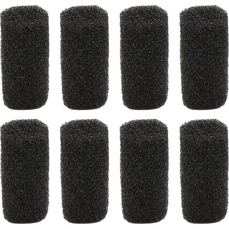 8 Pack Aquarium Filter Sponge - Pre-Filter Foam Sponge for Fish Tank Pump, High-Density, Fits Most Filters, Ideal for Mechanical Filtration & Aquarium Accessories