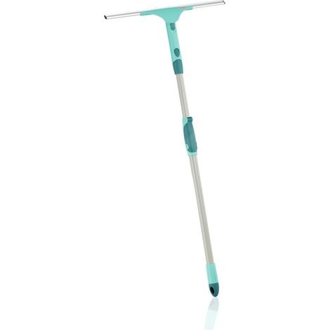 Leifheit – Raclette à vitre Window Slider 40 cm – Manche télescopique 120-200 cm – Aluminium – Compatible Click System – 51523 (1/8)