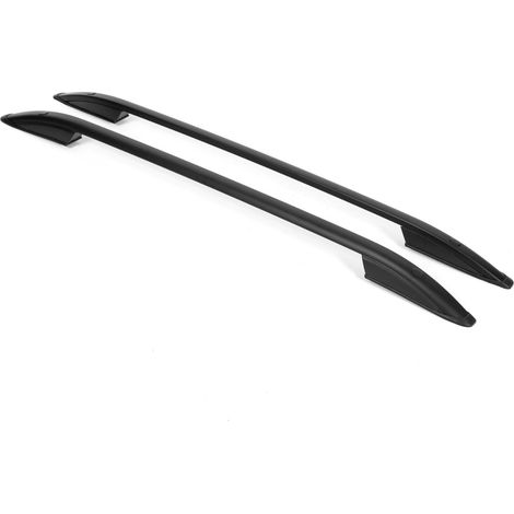 Rails de toit en aluminium noir pour MAZDA CX-5 SUV 2012-2017 – Capacité de charge 75 kg – Installation facile avec vis d'origine (1/5)