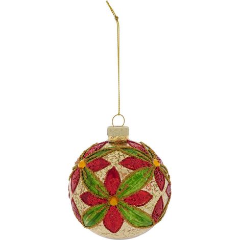 Bdn fiore di vetro rg verde 80mm - Feeric lights & christmas (1/2)
