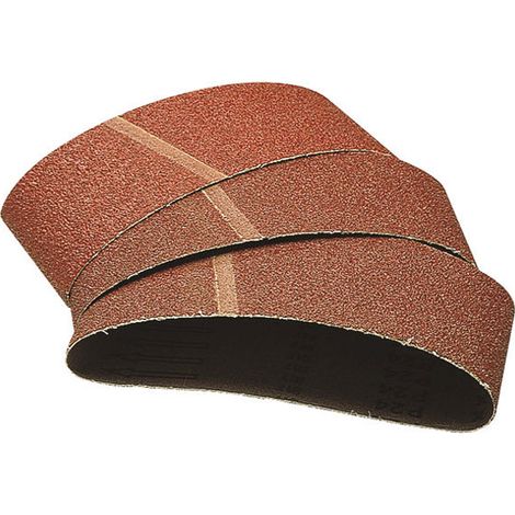 WOLFCRAFT - N.3 NASTRI DI TELA ABRASIVA 76 X 457 MM. GRANA 40 1890000