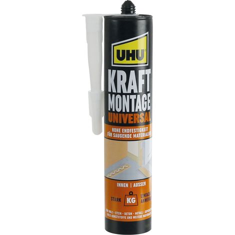 Kleber UHU kraft montage universal 480 g 23 cm
