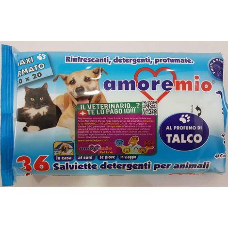 AMORE MIO Mio Salviette igieniche per Cani e Gatti (1/2)