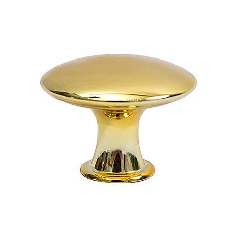 10 pomelli per mobili antichi, maniglia rotonda per vecchi cassetti, pomelli per porte in metallo per armadi da cucina 30x21 mm, oro (1/5)