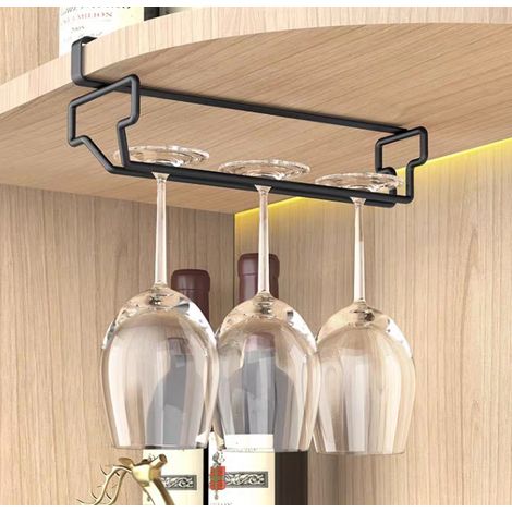 Porte – Kelche unter dem Schrank, verre à vin rouge à l'envers sans (1/5)