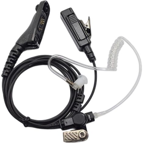 Oreillette FBI avec micro PTT pour Motorola - Compatible avec les modèles APX 6000, APX 7000, XPR 6550, XPR 7550 et APX 4000 (1/5)