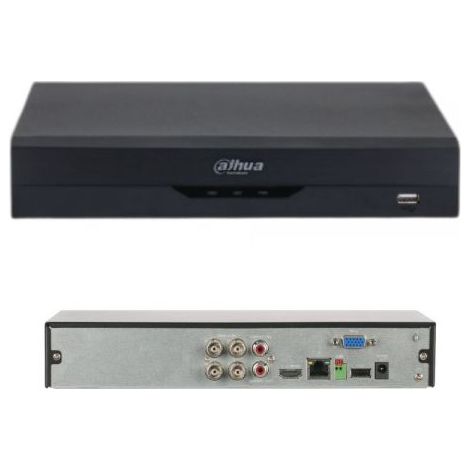 DAHUA XVR 4 canali AI WizSense 5Mp - XVR5104HS-I3/T (EU)