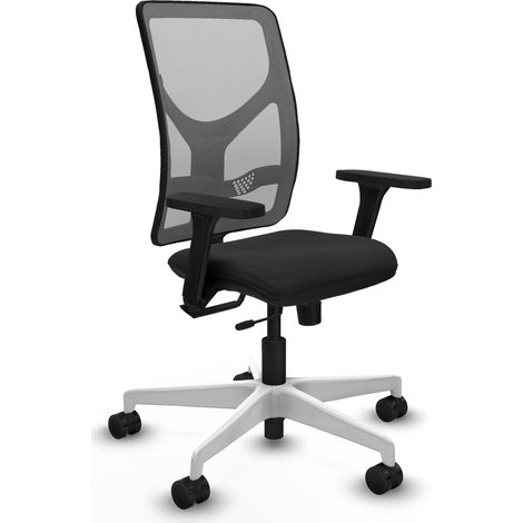 Chaise piqueras y crespo Motilla noir accoudoirs réglables (1/2)