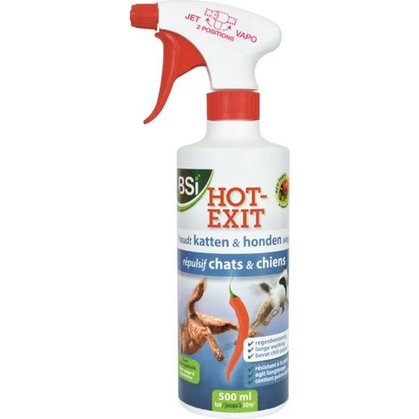 Répulsif pour chien et chat liquide - BSI 500 ml