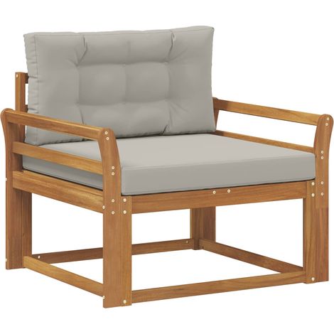 Sofa de milieu extérieur Bois d'Acacia Massif Naturel (1/5)