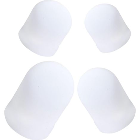 2pcs Pieds de Canapé Métalliques Réglables en Acier Carbone, Hauteur Ajustable de 12 à 18cm, Protection L’humidité, Support Robuste pour Meubles et Commode (1/5)
