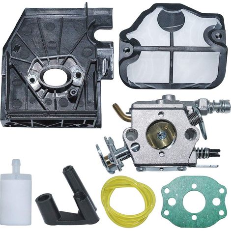 Kit de joint et soufflet d'adaptateur de carburateur pour Husqvarna 136 137 141 142 36 41 tronçonneuse, remplace Zama C1Q-W29E 530035587 (1/5)