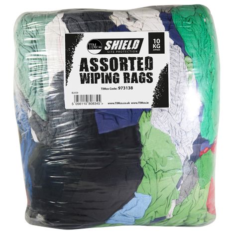 TIMCO Assorted Wiping Rags - 10kg