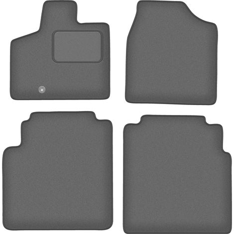 Tapis de sol en graphite pour minifourgonnette Dodge Grand Caravan IV (2008-2016)