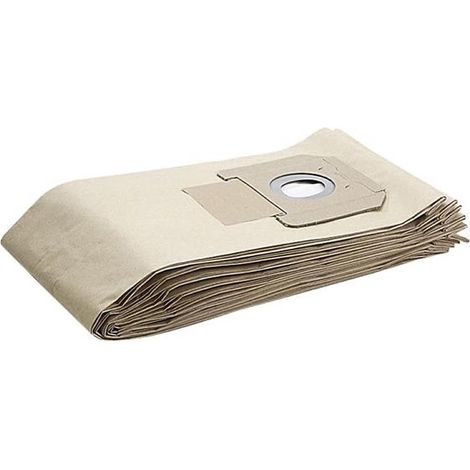 Sacs filtrants papier NT 40, NT 45, NT 55, NT 561, NT 611 (5 pièces) 69042080 - Karcher (1/5)