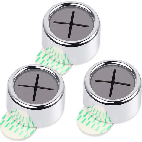 Lot de 3 pinces porte-serviettes autocollantes, 4,2 x 2,2 cm, sans perçage – DELKEVIC