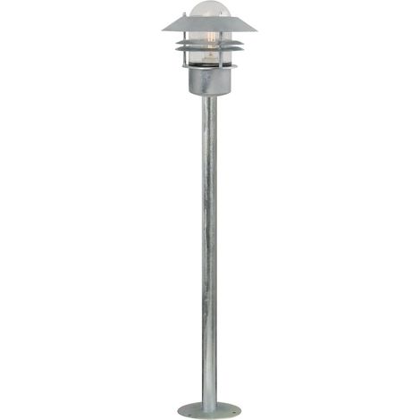 Lampadaire de jardin Blokhus Zinc Classique - 25078031 (1/4)