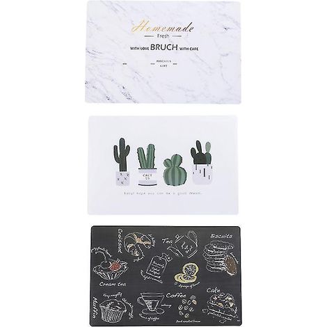 Lot de 3 sets de table cactus (1/3)