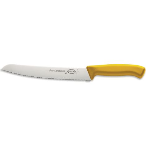 F. DICK ProDynamic Brotmesser gelb Klingenlänge 21cm Küchenmesser X55CrMo14