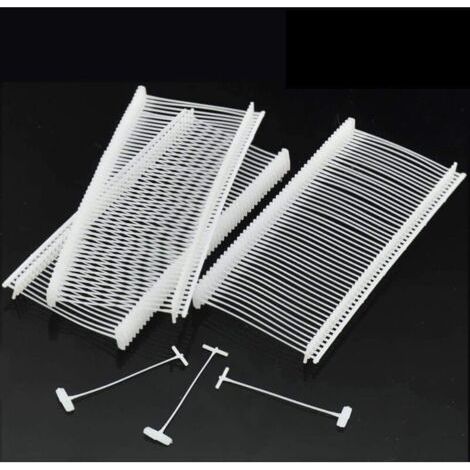 5000 Longueur 50 mm fils blancs fils à palette pour pistolet à fil pour étiquettes, tags et tags