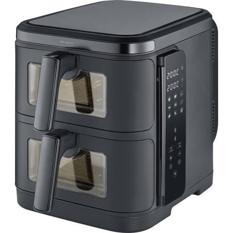 Friteuse sans huile 2x5.5l 2600w noir - Severin - FR2468