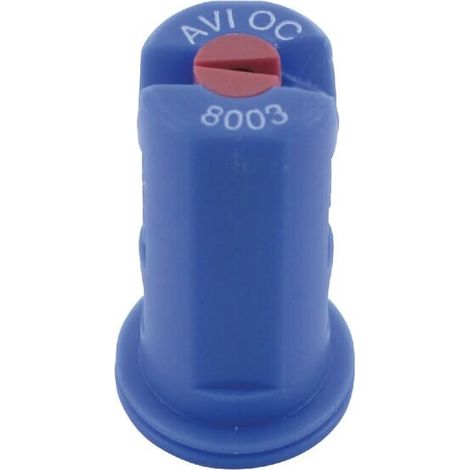 Boquilla anti-deriva venturi simple chorro exc茅ntrico AVI OC 80掳 03 azul cer谩mica Albuz ALBUZ AVIOC8003