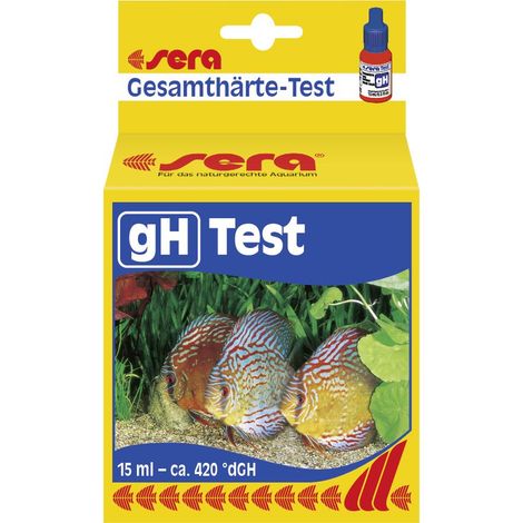 Sera Aquariumwassertester gH-Test 15 ml Aquarium-Wasseraufbereiter