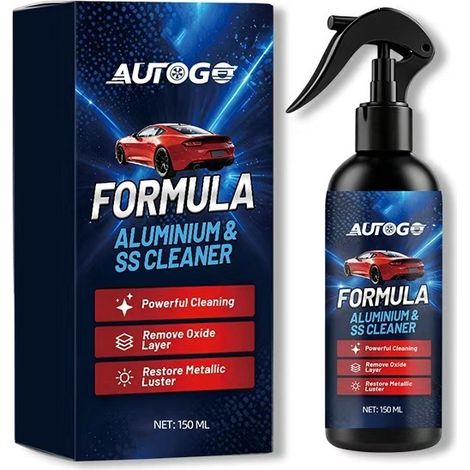 AUTOGO Stainless Steel Cleaner – Stain removal, polishing and brightening of stainless steel trim parts in cars. Cleaning and care products. (1/5)