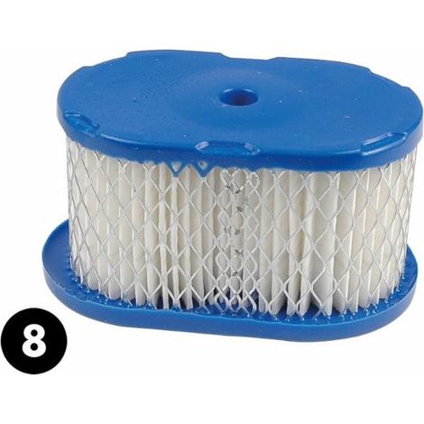 Filtre à air adaptable Briggs et Stratton 497725 - 100X61X 55 mm