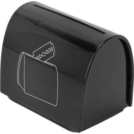 Boîte de rangement étanche pour lames de rasoir usagées - Grande capacité de stockage sécurisé (1/5)
