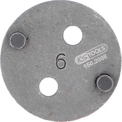 KS Tools 150.2008 Bremskolben-Werkzeug Adapter 6, Ø 42mm (1/2)