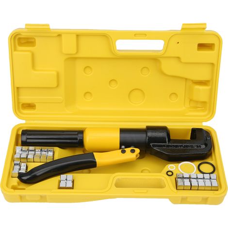 Pince hydraulique portable intégrée de 6 tonnes avec 16 matrices YQK-70