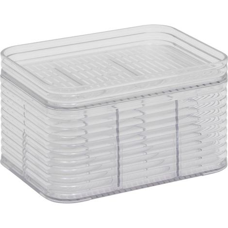 Organizer plastor 6 fächer 15,3x9cm - 5five