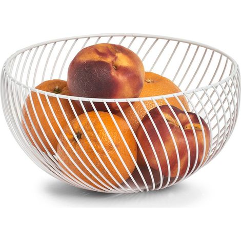 Obstkorb aus Metall, Ø 26,5 cm, rot, ZELLER - ZELLER (1/4)