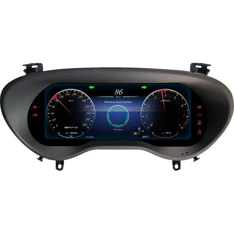 Cuadro de instrumentos digital, pantalla de 12,3 pulgadas, compatible con Benz Vito W447 2016-21, soporte multilingüe, para Vito W447 (1/2)