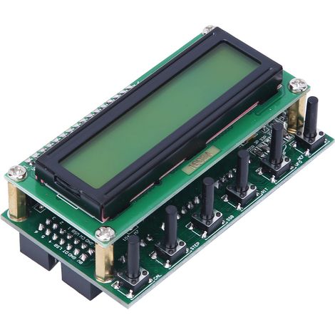 Générateur de signaux DDS AD9850, module numérique LCD à 6 bandes de fréquence 0-55 MHz, alimentation CC 8-9 V. (1/5)