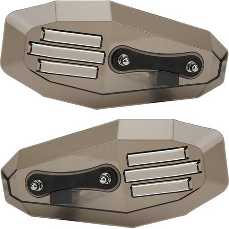 Universelle Motorrad-Handschützer aus Polycarbonat – 2 Stück (1/5)