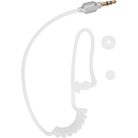 Écouteur simple argenté pour téléphone portable (1/5)