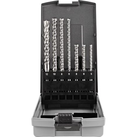 Juego de 7 brocas NEMESIS II MAKITA E-14928 con acoplamiento SDS-Plus (cortas)