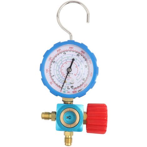 QORVA-Manomètre de climatisation à caractéristiques stables de 500 psi, manomètre de collecteur, pour R12, R22, R502, R410
