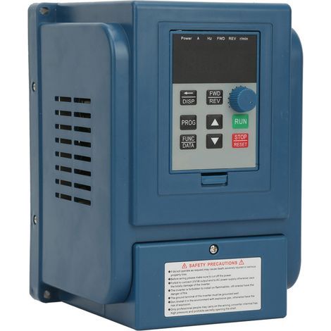 1 variador de frecuencia (VFD) de 380 VCA y 6 A para un motor de CA trifásico de 2,2 kW (1/5)