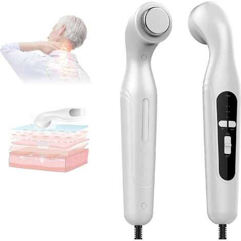 Tragbares Ultraschallgerät für den Heimgebrauch – 3-MHz-Ultraschallmassage, konstante Temperatur 42 °C, 3 Stufen, 5/10/15-Minuten-Timer, tragbares Gerät zur Muskelentspannung (1/5)